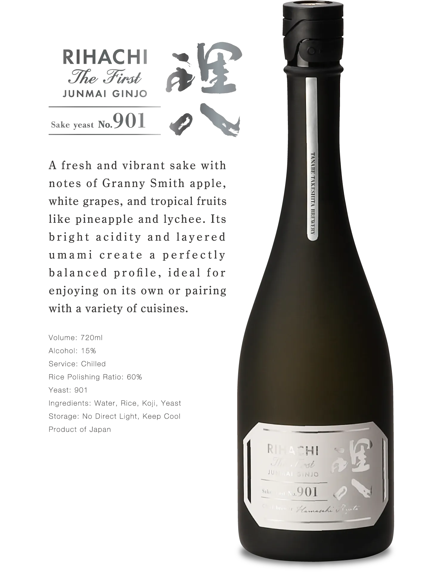 RIHACHI JUNMAI GINJO No.901